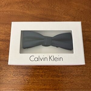 Calvin Klein Men’s Bow Tie – Blue Geometric – NWT